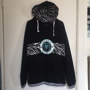 Mishka Black Death Adders hoodie